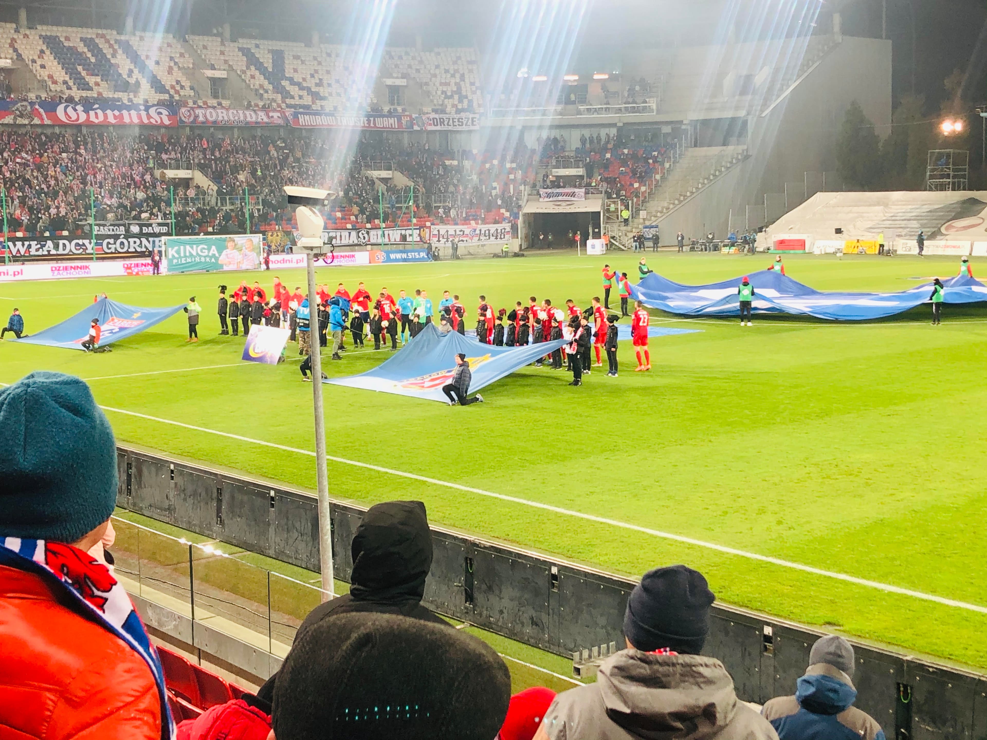Nasz sztab szkoleniowy na meczu Górnik- Wisła, 06.12.2019 r. — zdjęcie 1