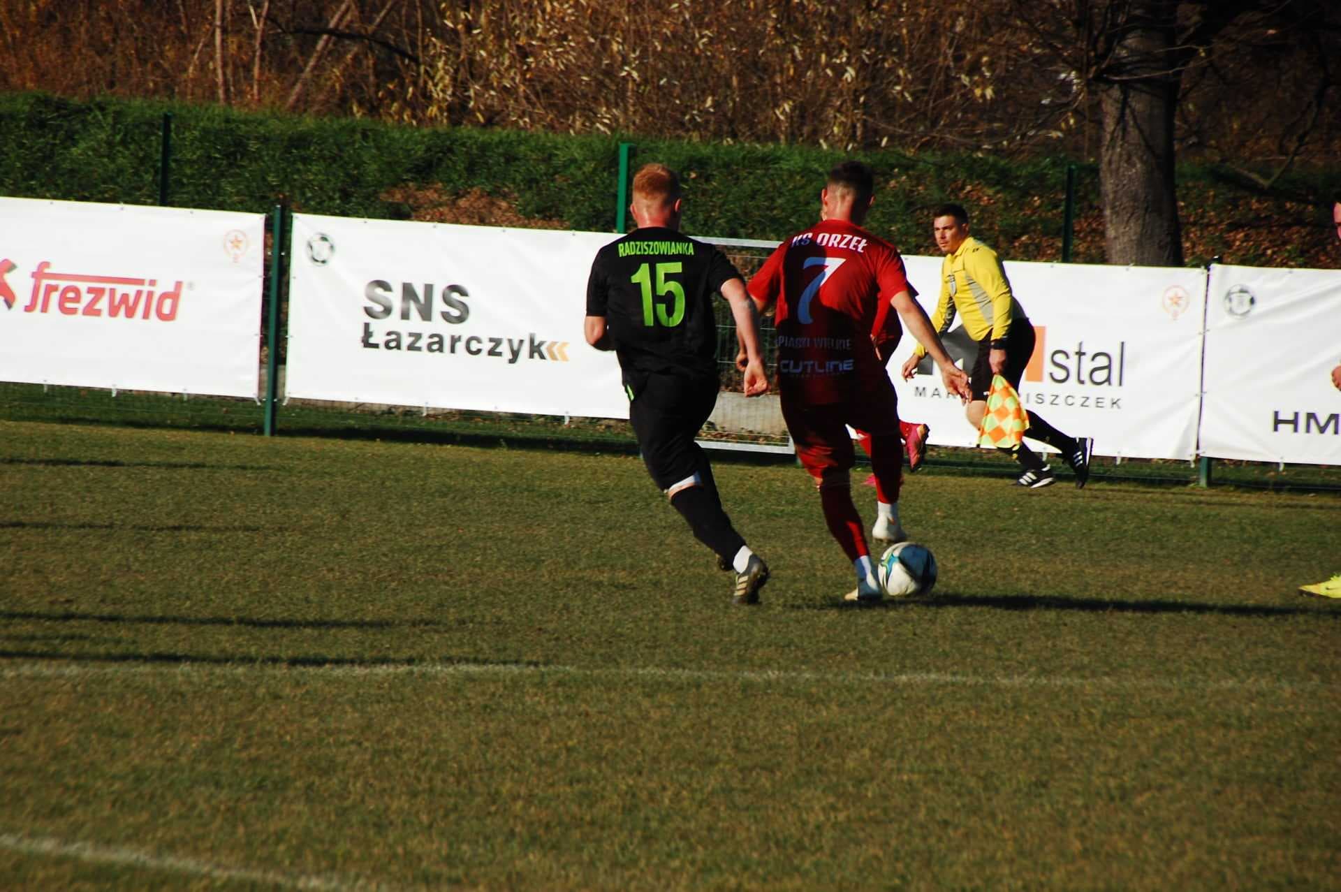 Radziszowianka - K.S. Orzeł Piaski Wielkie 5 :1