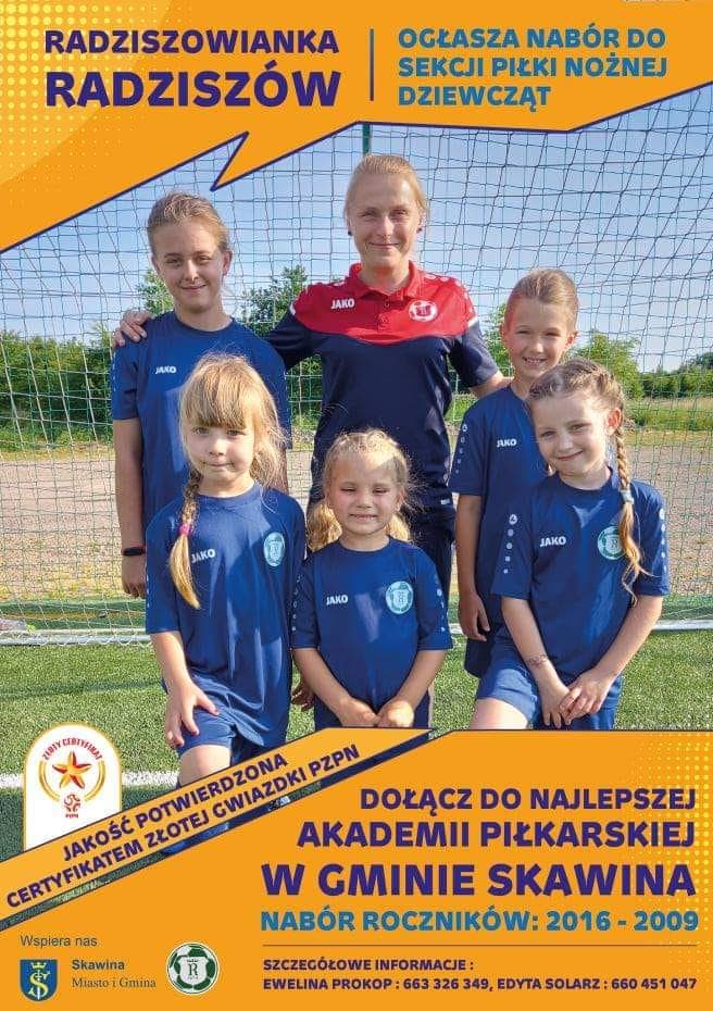 Drużyna kobiet Radziszowianki Radziszów w rozgrywkach PZPN