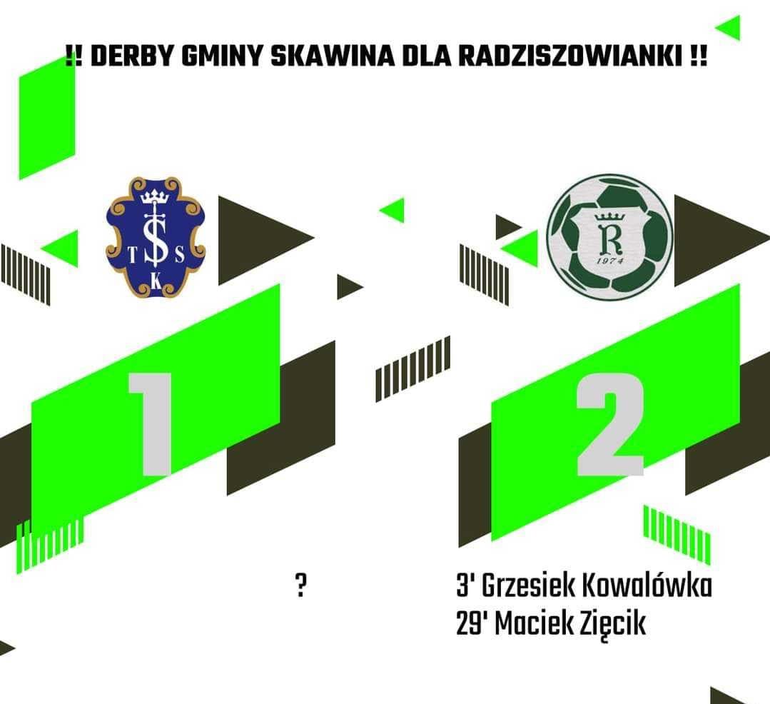 SKAWINKA - RADZISZOWIANKA 1:2
