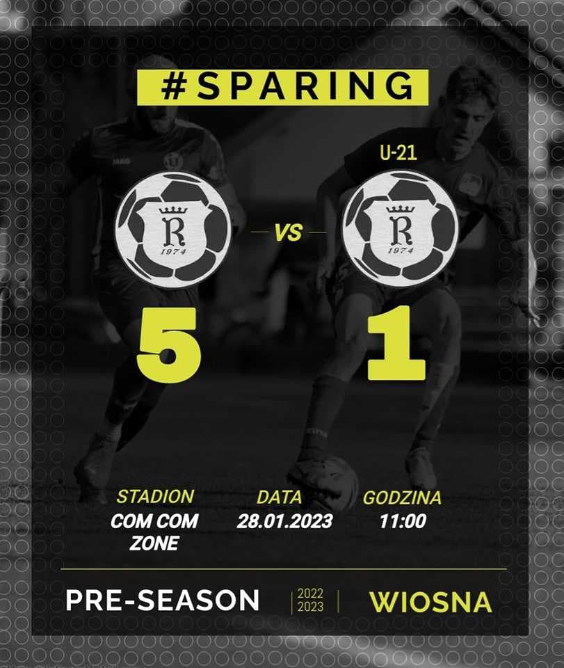 SPRAING: RADZISZOWIANKA - RADZISZOWIANKA U21 5:1