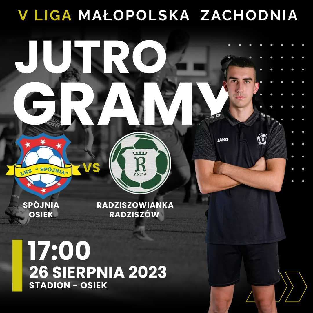 V LIGA: LKS Spójnia Osiek-Zimnodół-Zawada - Rradziszowianka Radziszów
