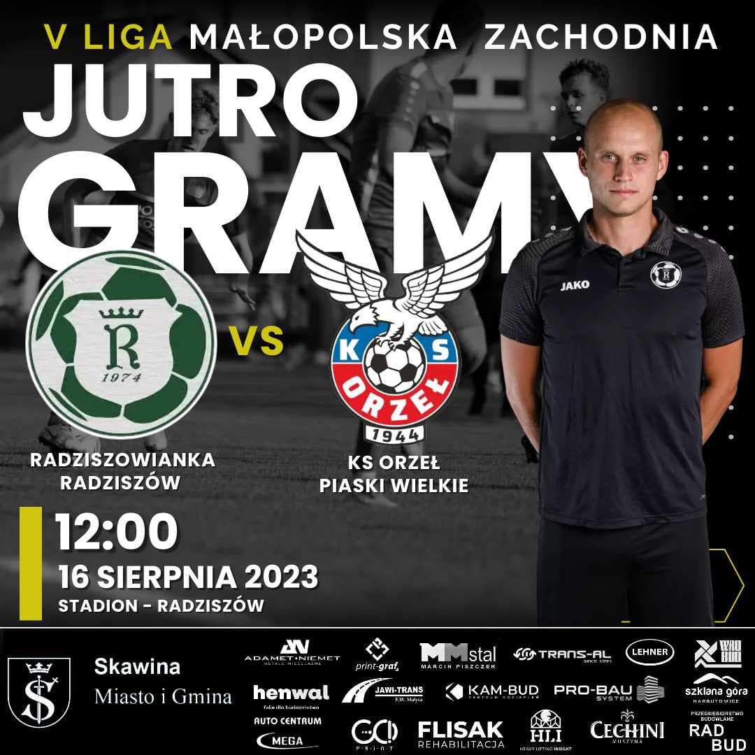 Radziszowianka vs K.S. Orzeł Piaski Wielkie
