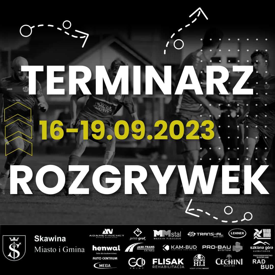 Terminarz 16-19.09.2023