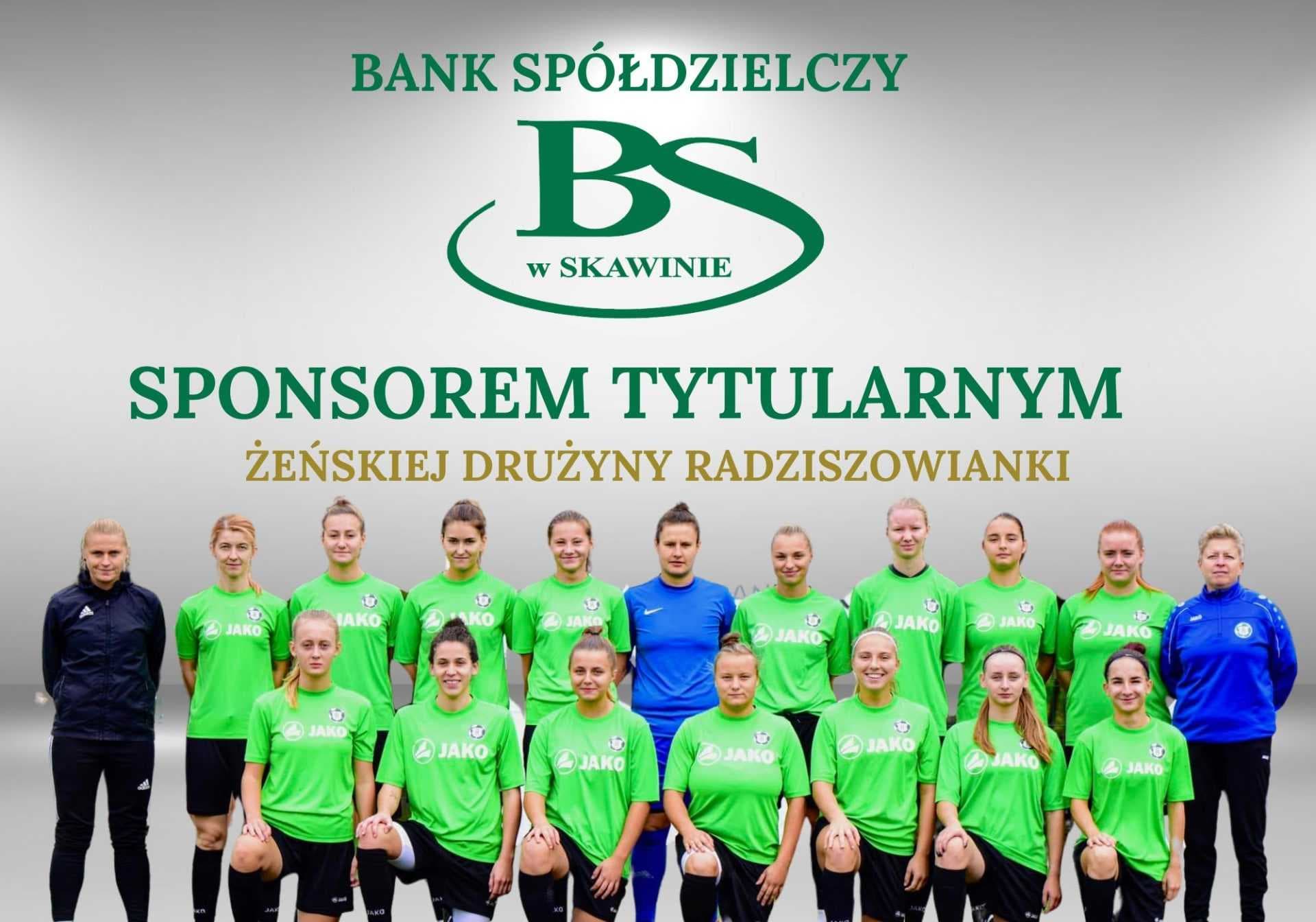 Bank Spółdzielczy w Skawinie dołącza do rodziny Radziszowianki jako Sponsor Tytularny naszej Żeńskiej Drużyny