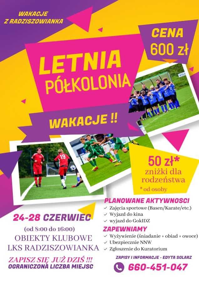 PÓŁKOLONIA LETNIA