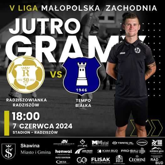 5 liga małopolska zachodnia |KOLEJKA 29| Radziszowianka Radziszów - Tempo Białka