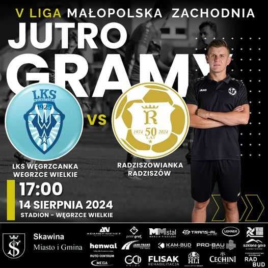 5 liga małopolska zachodnia Kolejka 2 Węgrzcanka Węgrzce Wielkie vs Radziszowianka
