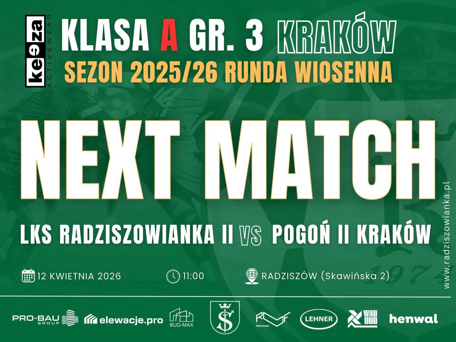 KEEZA KLASA A KRAKÓW GR.3