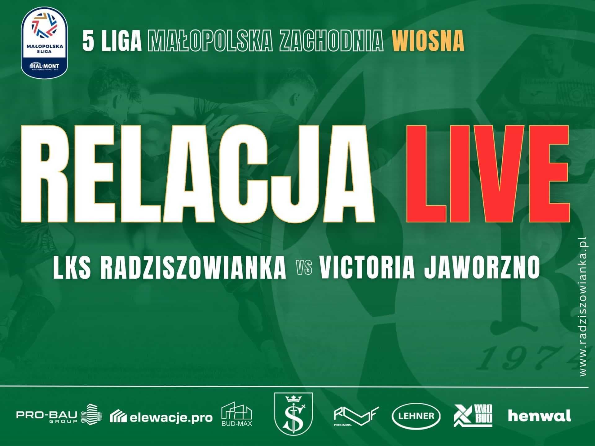 5 liga małopolska zachodnia Kolejka 21 - relacja live