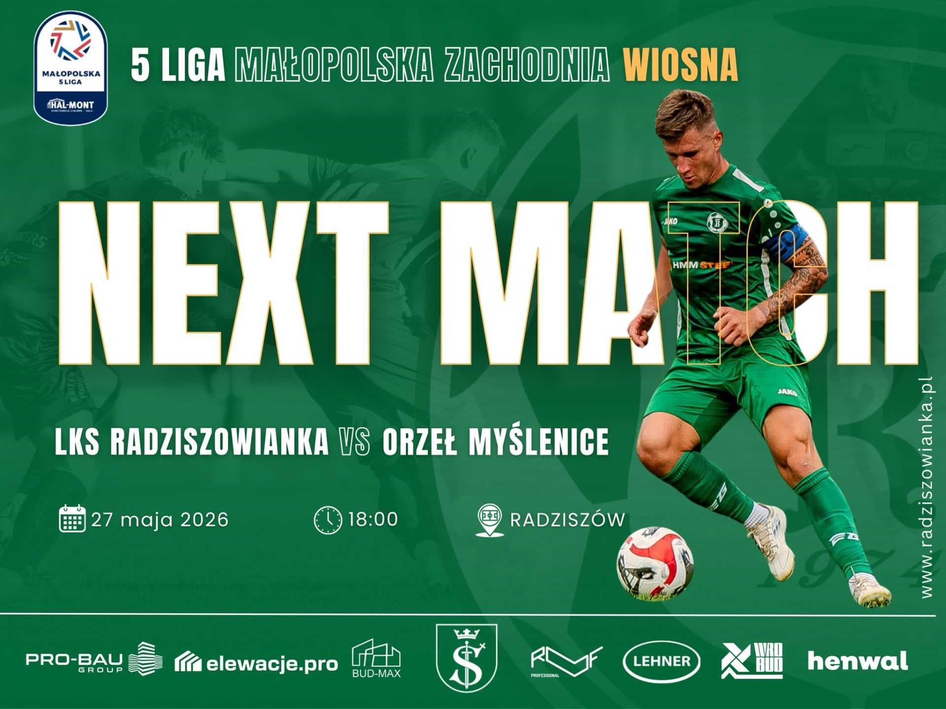 5 liga małopolska zachodnia |KOLEJKA 27|