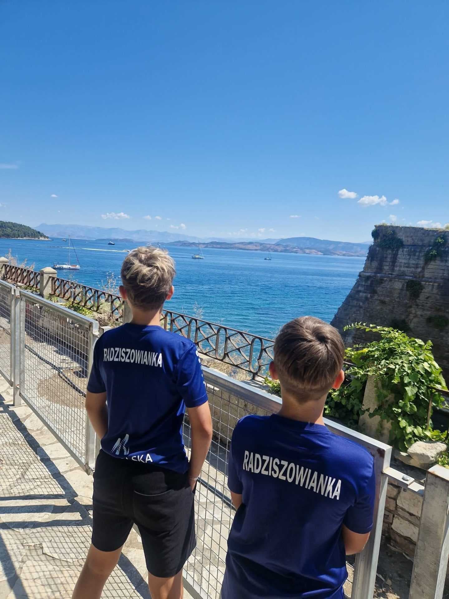 Pierwsze pozdrowienia od naszych zawodników z Korfu